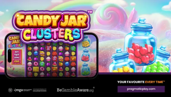 Bersiap Tenggelam dalam Dunia Penuh Gula di Candy Jar Clusters!