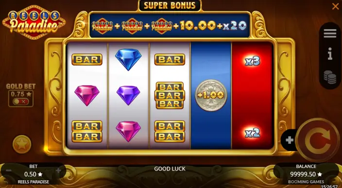 Nikmati Aksi Spin Klasik di Reels Paradise dari Booming Games