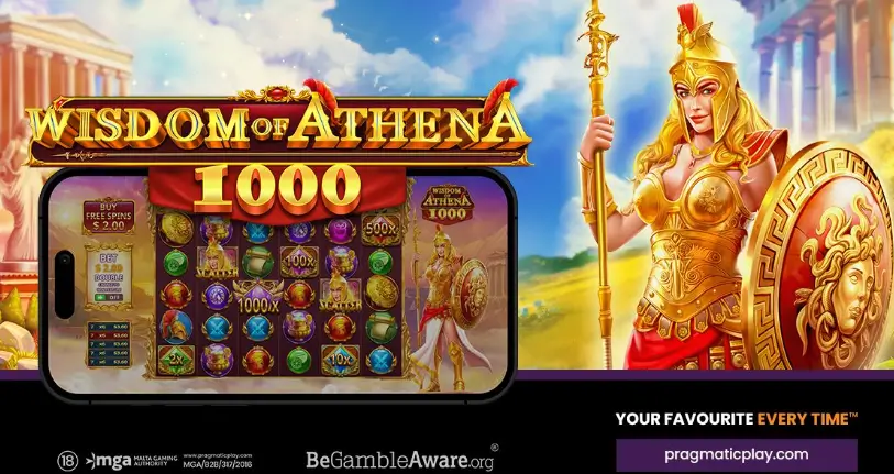 Tongkat Sakti Wisdom of Athena 1000 Sudah Diangkat, Saatnya Sambut Hujan Pengali Emas